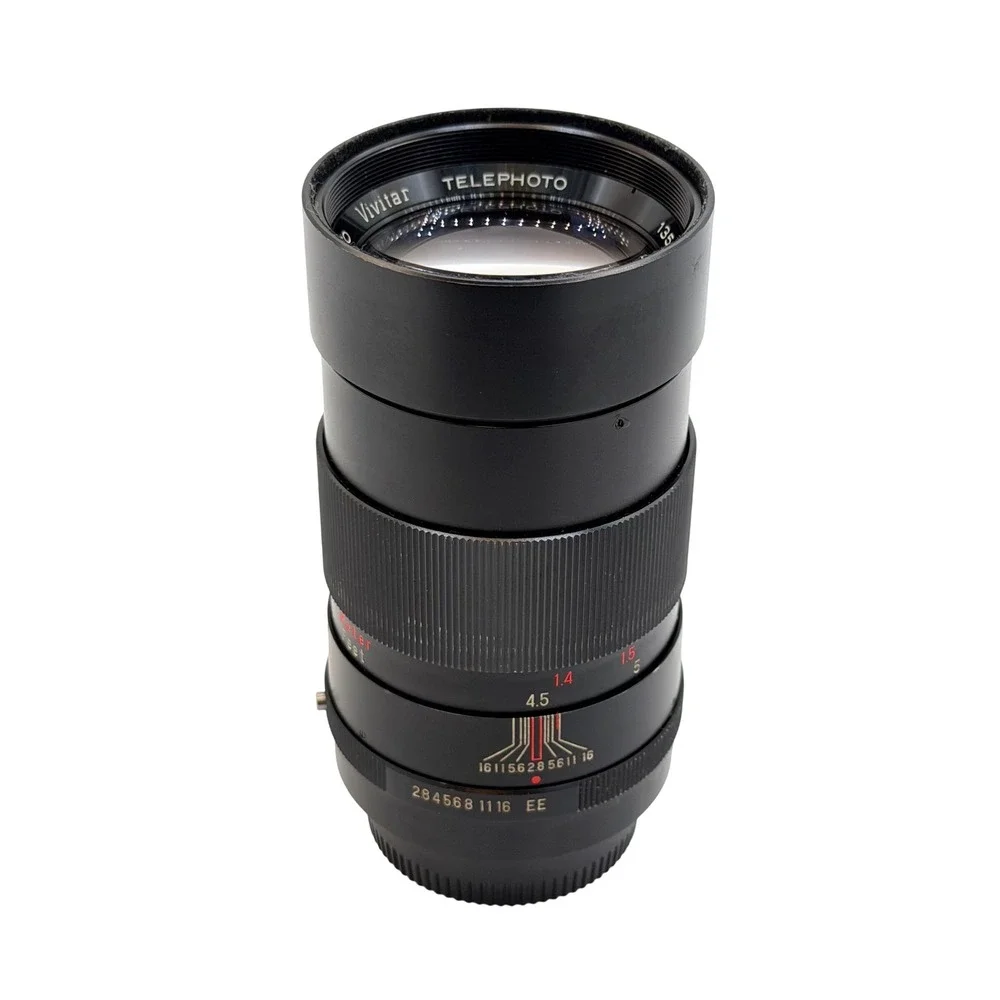 Vivitar 135mm f2.8 Auto Konica AR Mount Telephoto Lens 2815209 Vintage Prime
